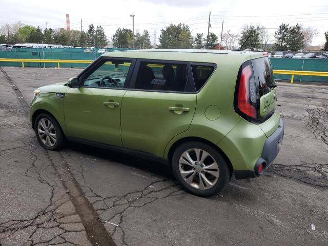  KIA SOUL 2015 Зеленый