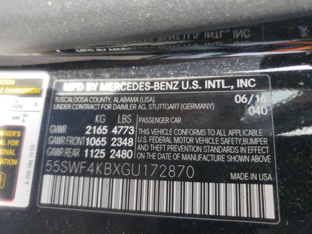 2016 MERCEDES-BENZ C 300 4MATIC