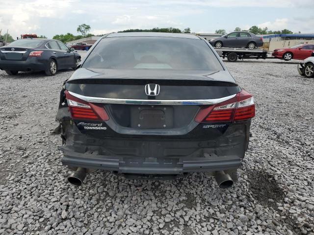  HONDA ACCORD 2016 Черный