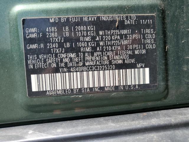 2012 SUBARU OUTBACK 2.5I PREMIUM