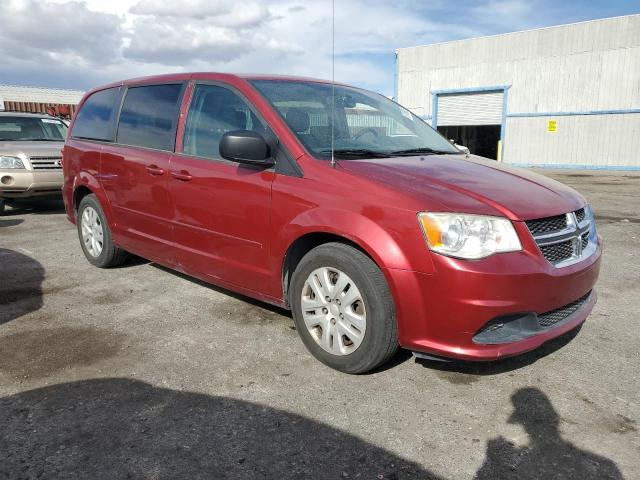  DODGE CARAVAN 2015 Czerwony