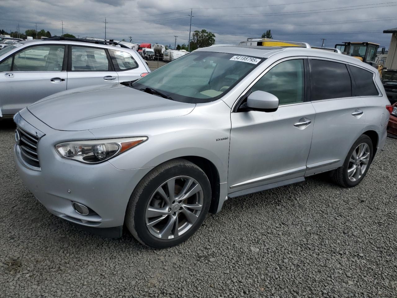 2014 Infiniti Qx60 Hybrid за продажба в Eugene, OR - Rear End