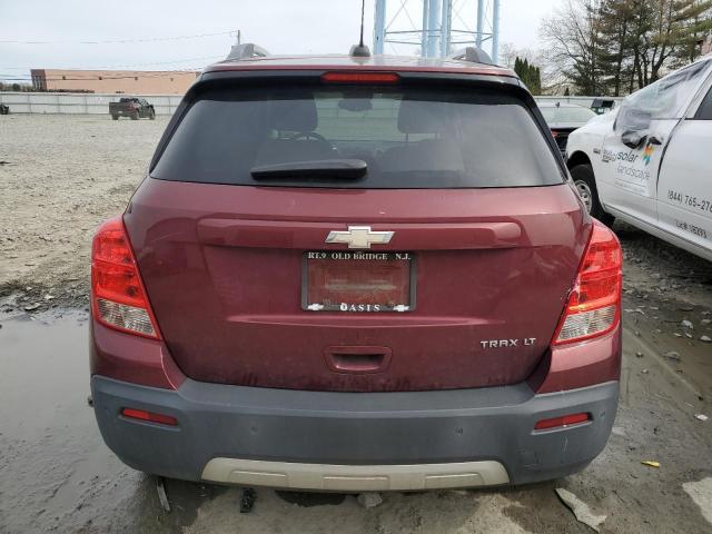  CHEVROLET TRAX 2016 Czerwony