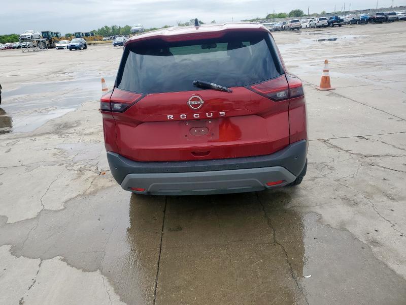  NISSAN ROGUE 2023 Красный