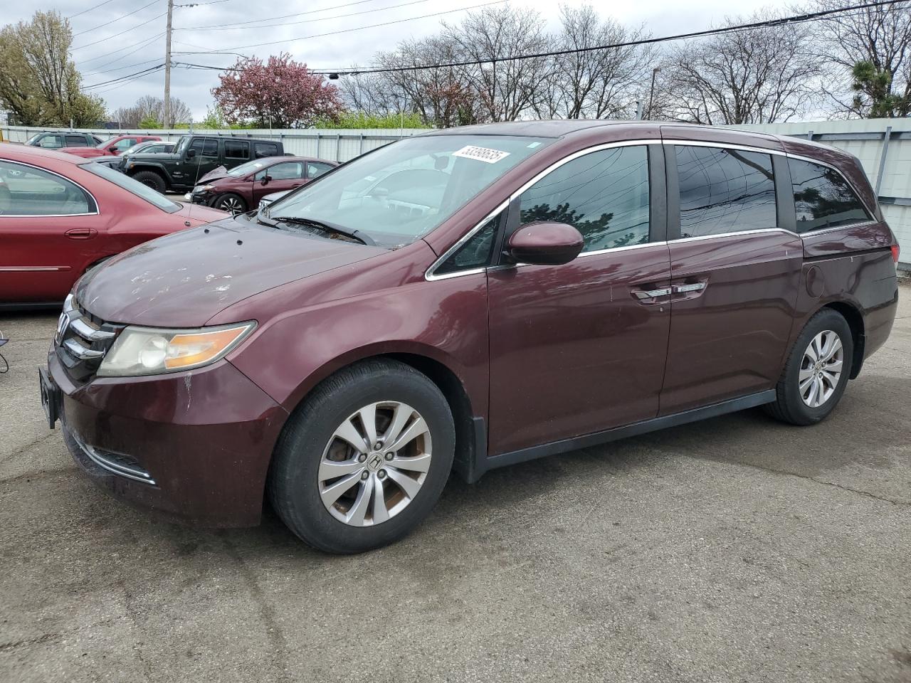 2014 Honda Odyssey Ex for Sale in Moraine, OH - Burn - Engine