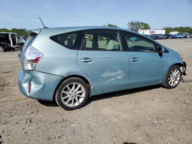  TOYOTA PRIUS 2014 Синій
