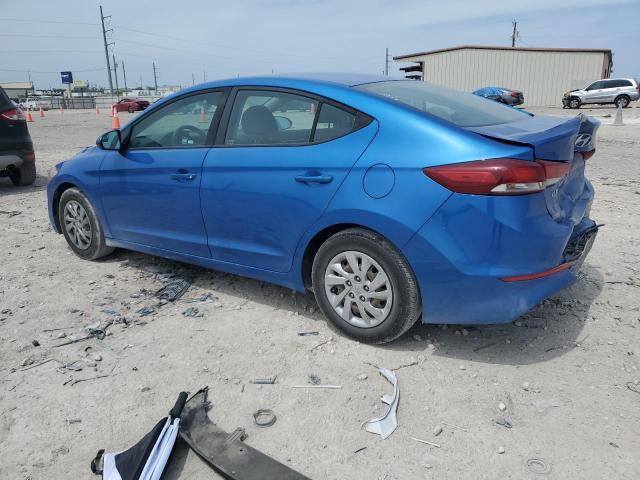  HYUNDAI ELANTRA 2018 Granatowy