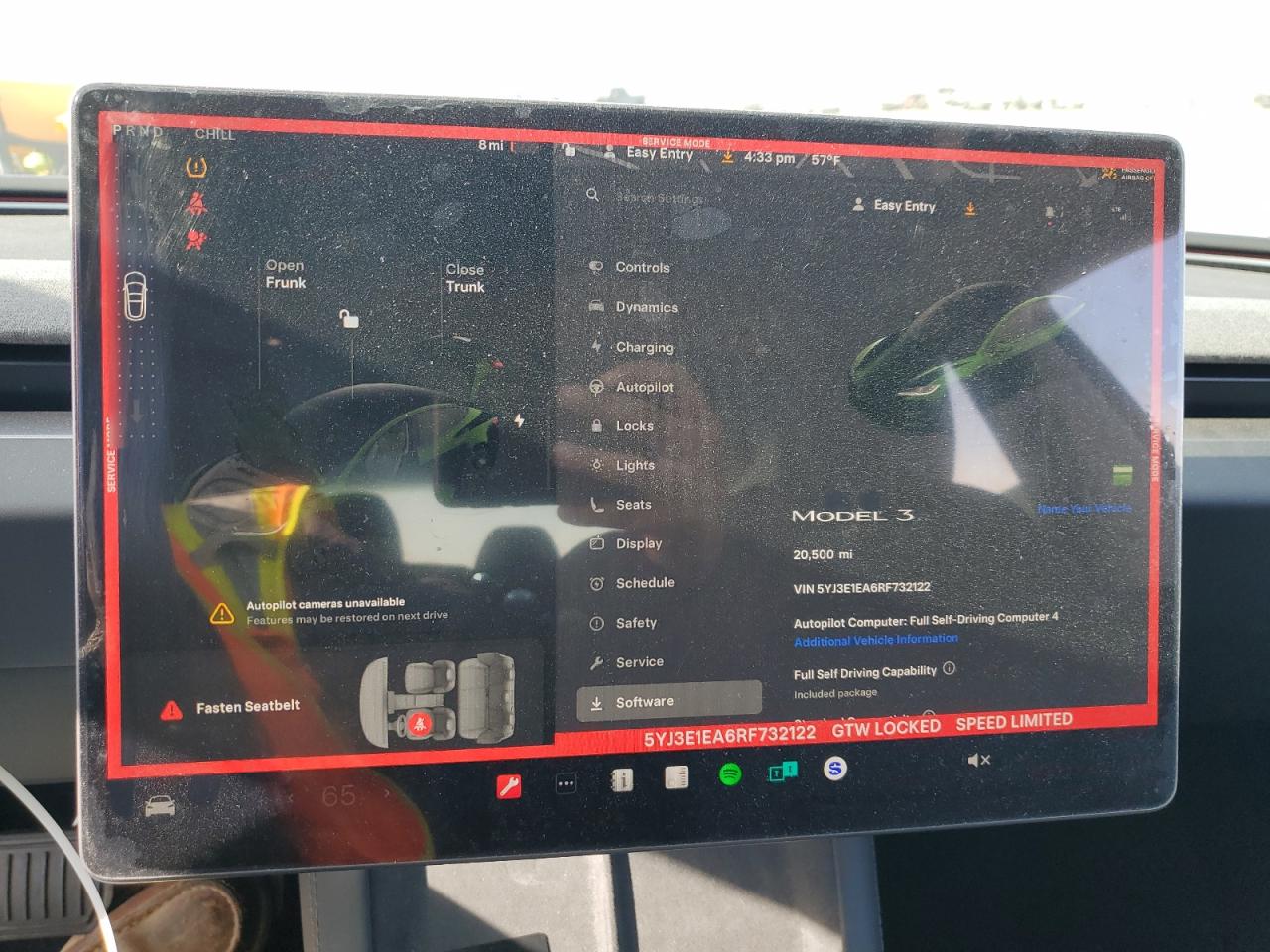 2024 Tesla Model 3 VIN: 5YJ3E1EA6RF732122 Lot: 53071405