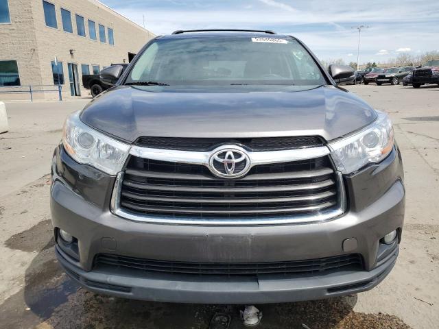  TOYOTA HIGHLANDER 2014 Szary