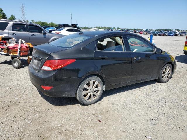 Sedans HYUNDAI ACCENT 2012 Czarny