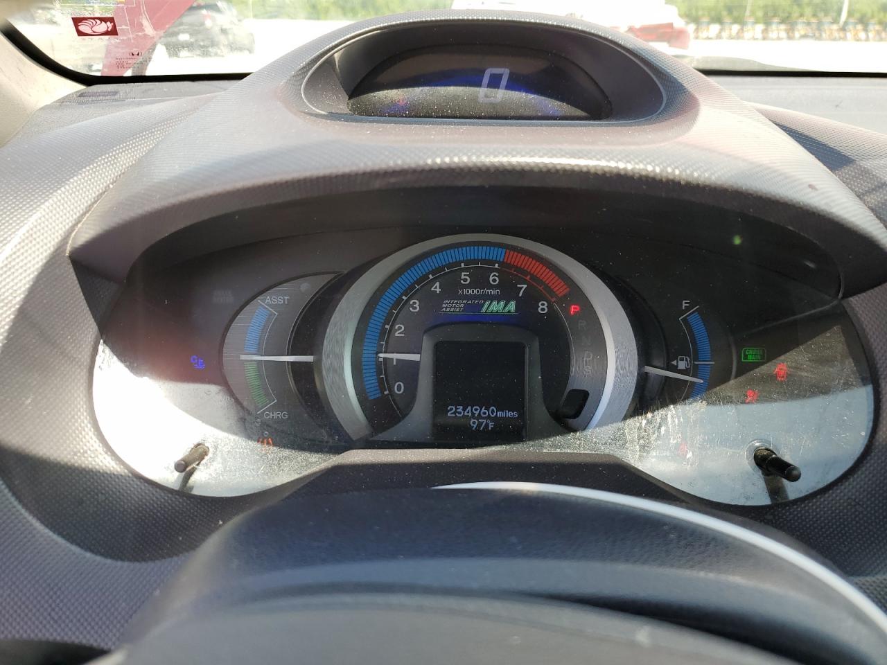 2010 Honda Insight Ex VIN: JHMZE2H75AS043033 Lot: 51468585