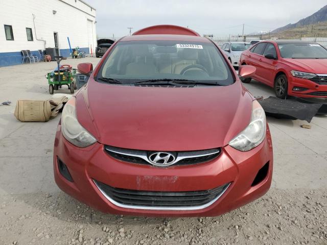  HYUNDAI ELANTRA 2013 Czerwony