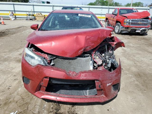 Sedans TOYOTA COROLLA 2016 Burgundy