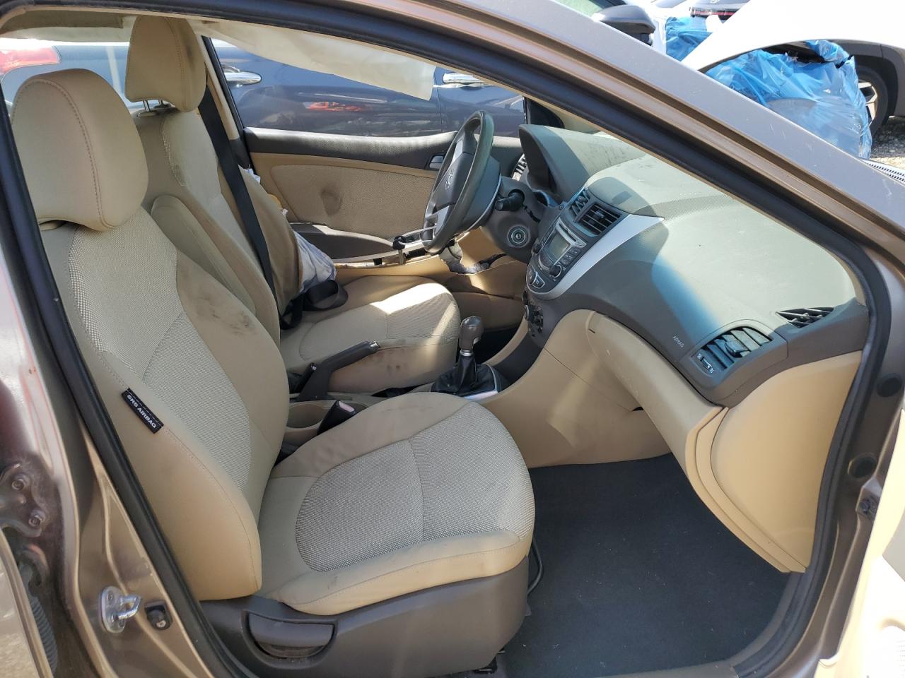 2012 Hyundai Accent Gls VIN: 0LDL0TAE1CU047245 Lot: 54536945