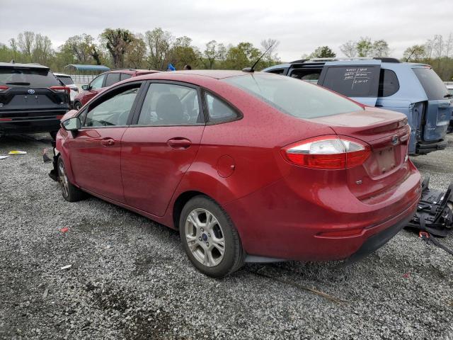  FORD FIESTA 2015 Czerwony