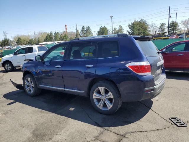  TOYOTA HIGHLANDER 2013 Синий