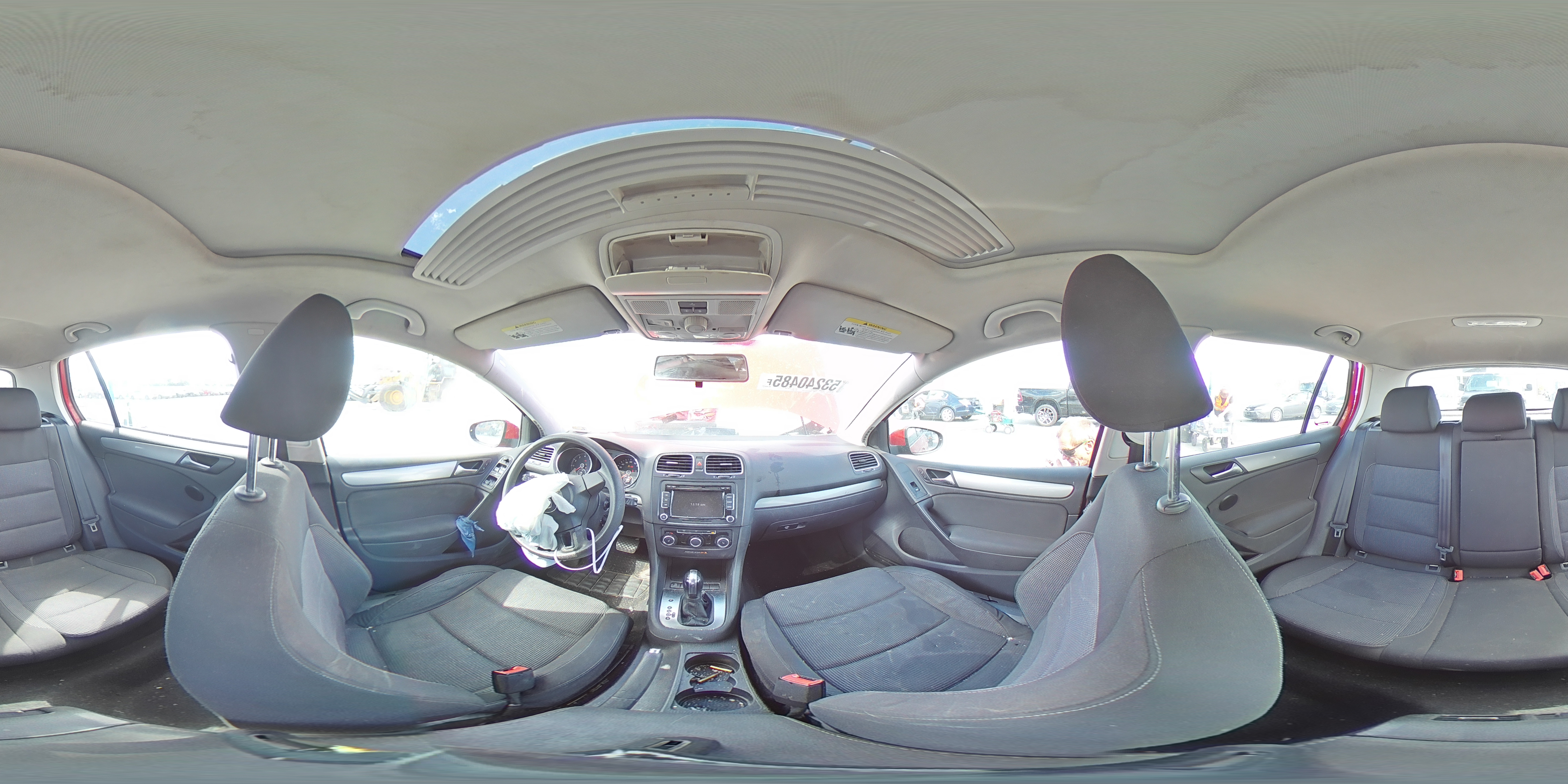 2012 Volkswagen Golf VIN: WVWDB7AJ1CW095374 Lot: 53240485