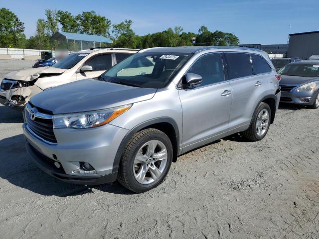  TOYOTA HIGHLANDER 2016 Silver