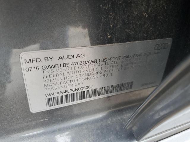 2016 AUDI A4 PREMIUM S-LINE