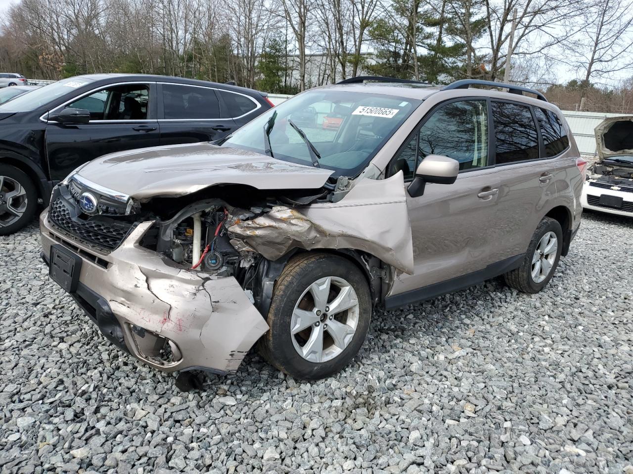 2016 Subaru Forester 2.5I Premium na sprzedaż w North Billerica, MA - Front End