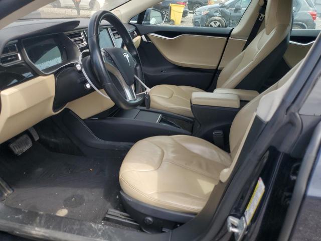  TESLA MODEL S 2014 Синий