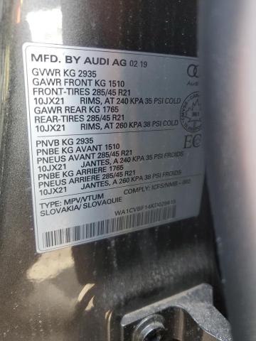 2019 AUDI Q8 PRESTIGE