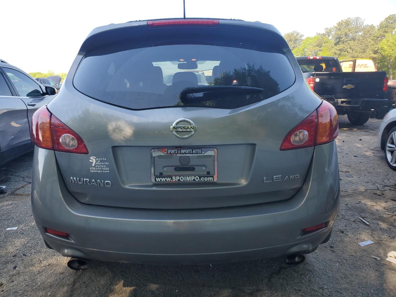 2009 Nissan Murano S VIN: JN8AZ18WX9W116801 Lot: 53054825