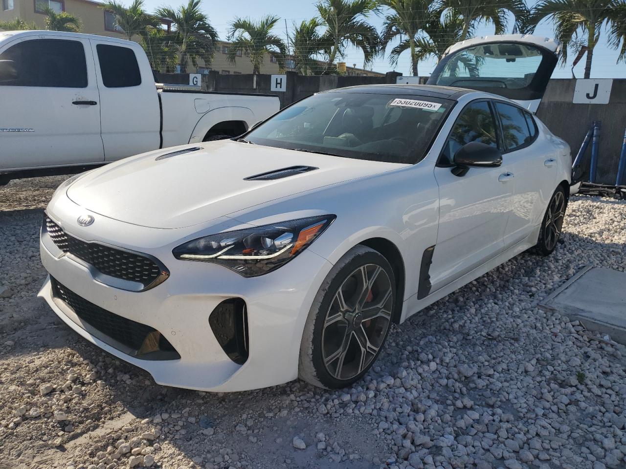 2021 Kia Stinger Gt1 zu verkaufen in Opa Locka, FL - Rear End