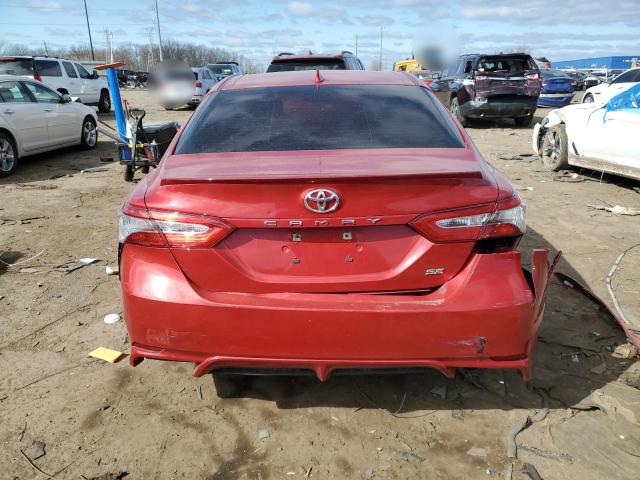  TOYOTA CAMRY 2019 Czerwony