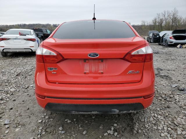  FORD FIESTA 2015 Красный