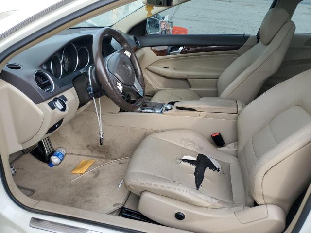Coupet MERCEDES-BENZ C-CLASS 2012 Biały