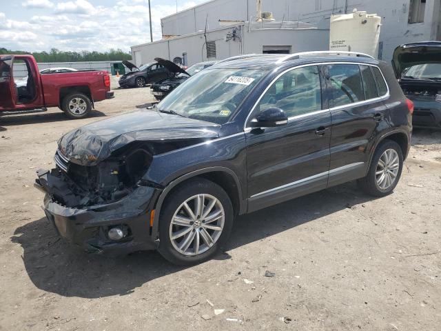  VOLKSWAGEN TIGUAN 2016 Чорний