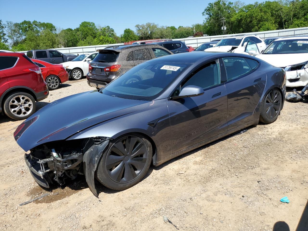 2021 Tesla Model S  de vânzare în Theodore, AL - Front End