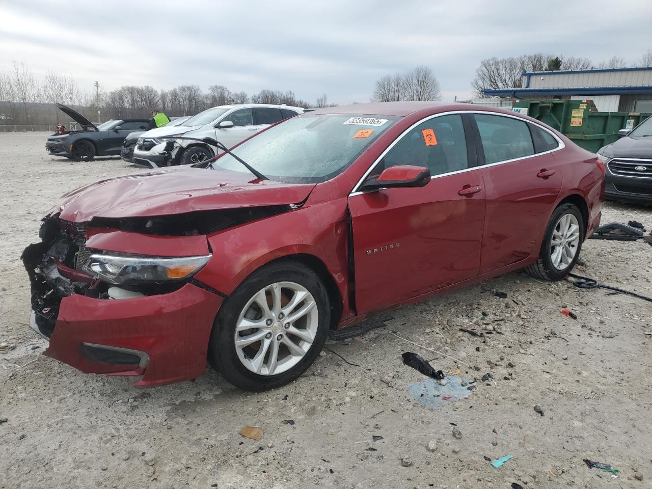 2017 Chevrolet Malibu Lt للبيع في Wayland، MI - Front End
