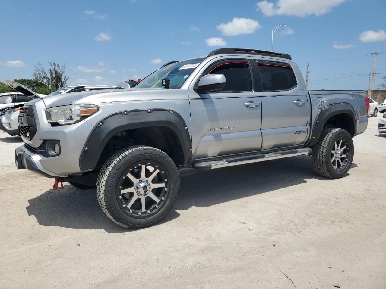 2017 Toyota Tacoma Double Cab zu verkaufen in Homestead, FL - Rear End