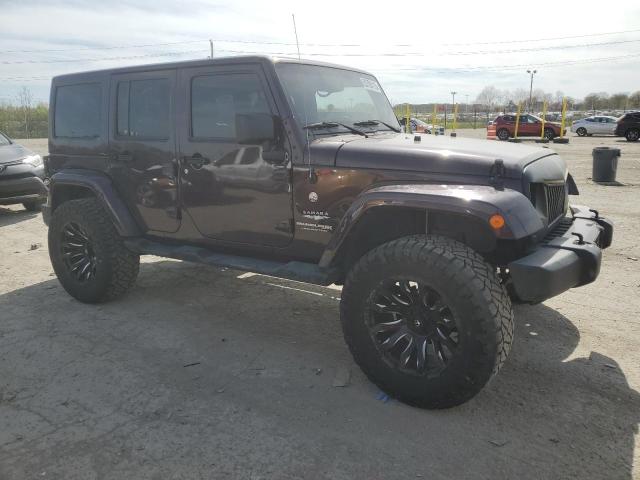 Parquets JEEP WRANGLER 2014 Fioletowy
