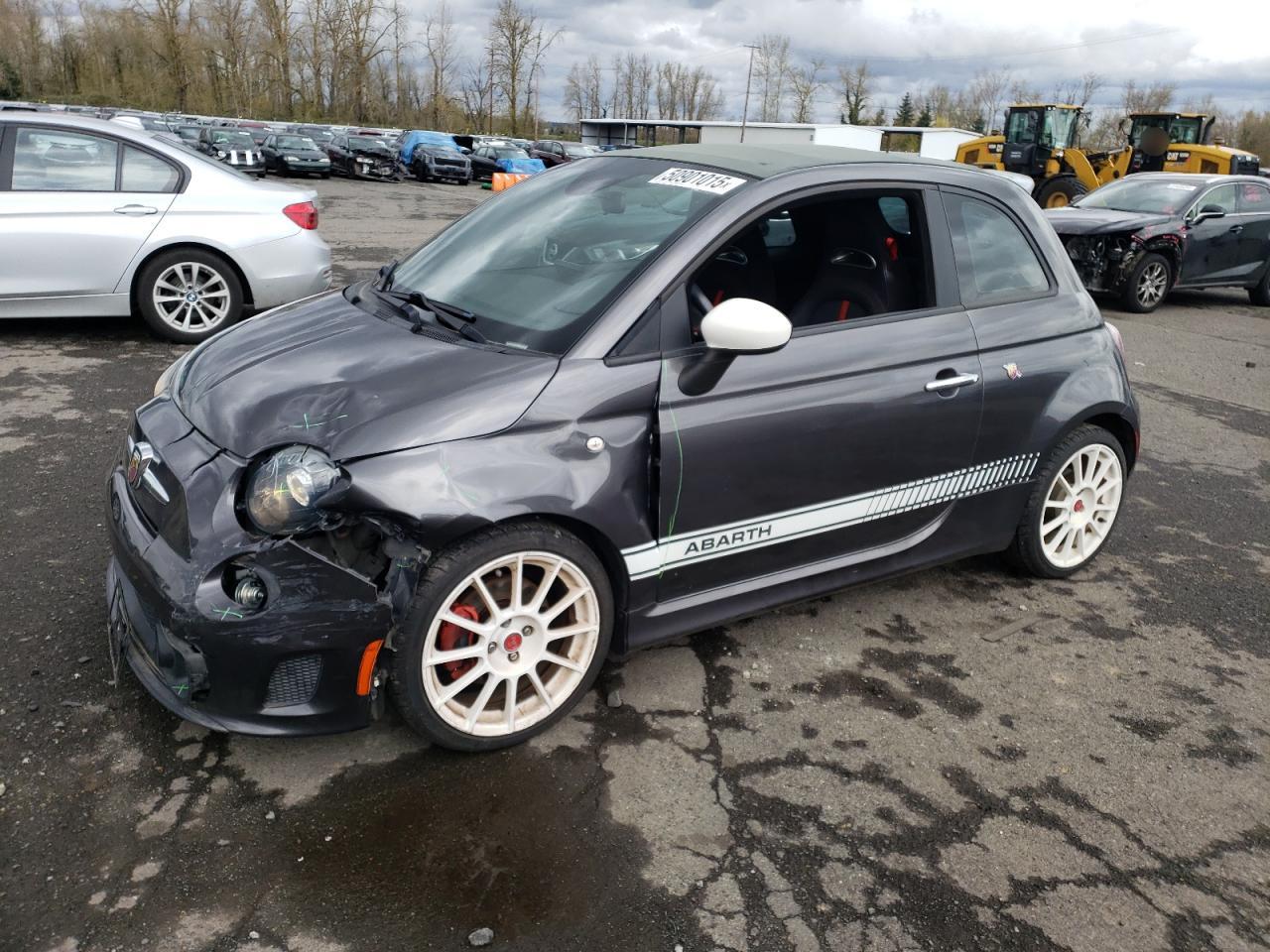2015 Fiat 500 Abarth na sprzedaż w Portland, OR - Front End