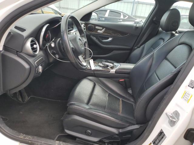 Sedans MERCEDES-BENZ C-CLASS 2016 Biały