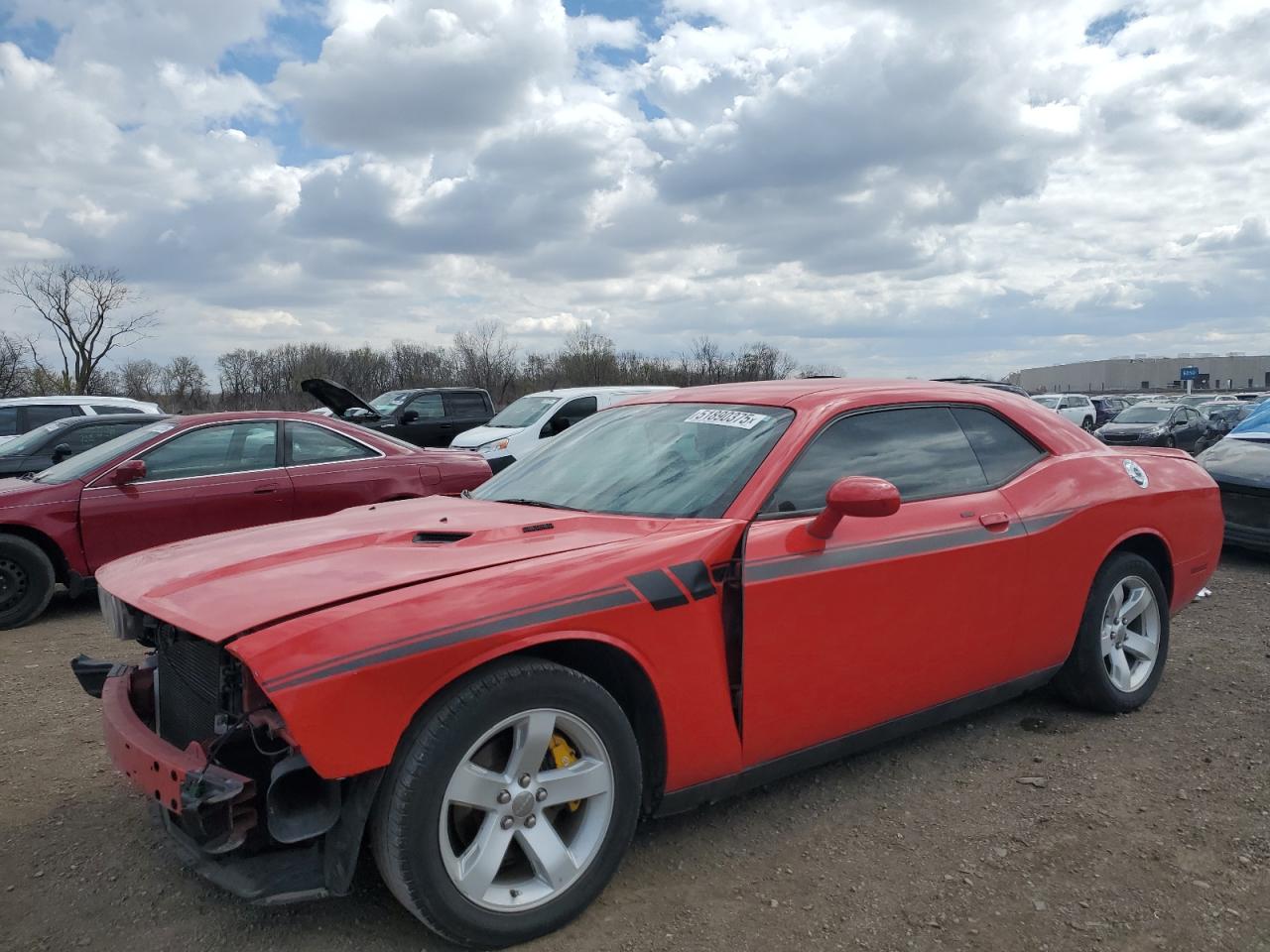 2014 Dodge Challenger Sxt на продаже в Des Moines, IA - Front End