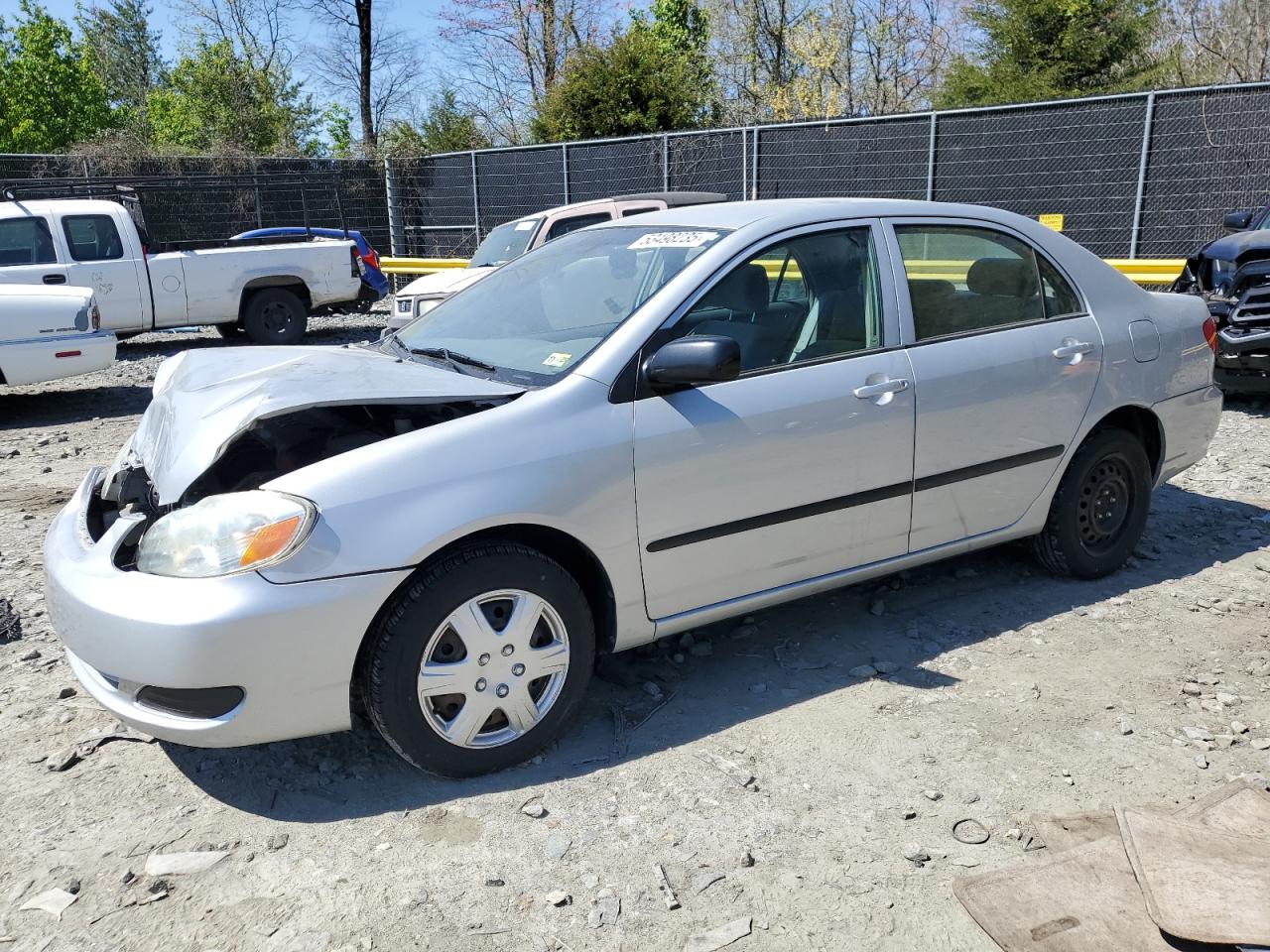 2007 Toyota Corolla Ce იყიდება Waldorf-ში, MD - Front End