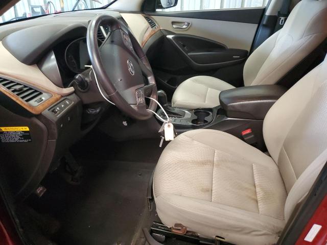  HYUNDAI SANTA FE 2013 Czerwony