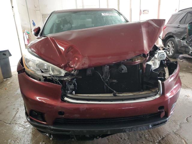  TOYOTA HIGHLANDER 2016 Burgundy