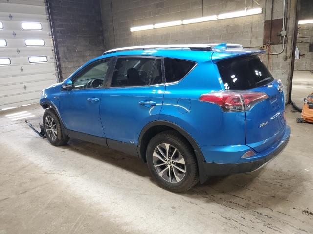  TOYOTA RAV4 2018 Синий