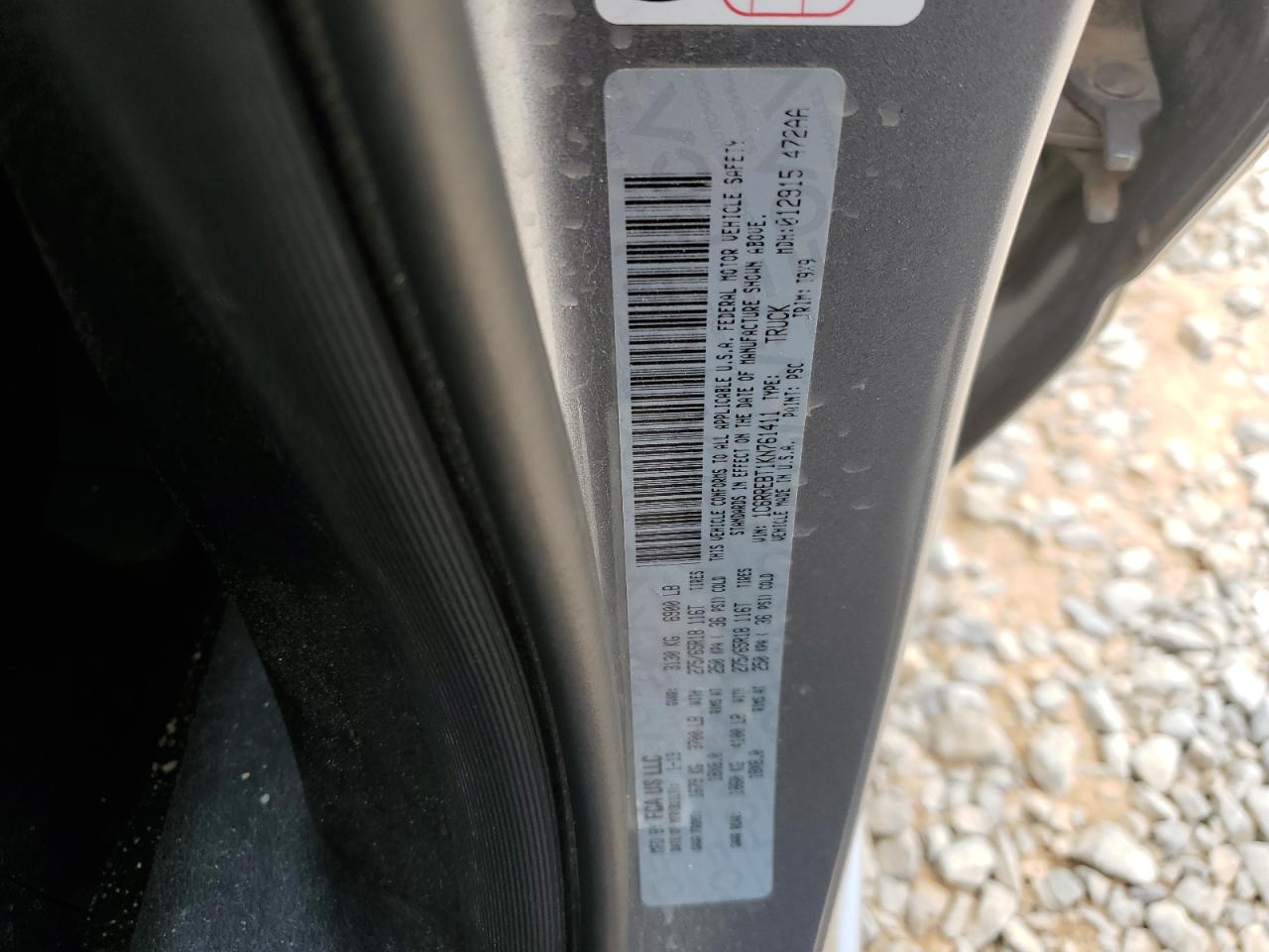 2019 Ram 1500 Big Horn/Lone Star VIN: 1C6RREBT1KN761411 Lot: 54447525