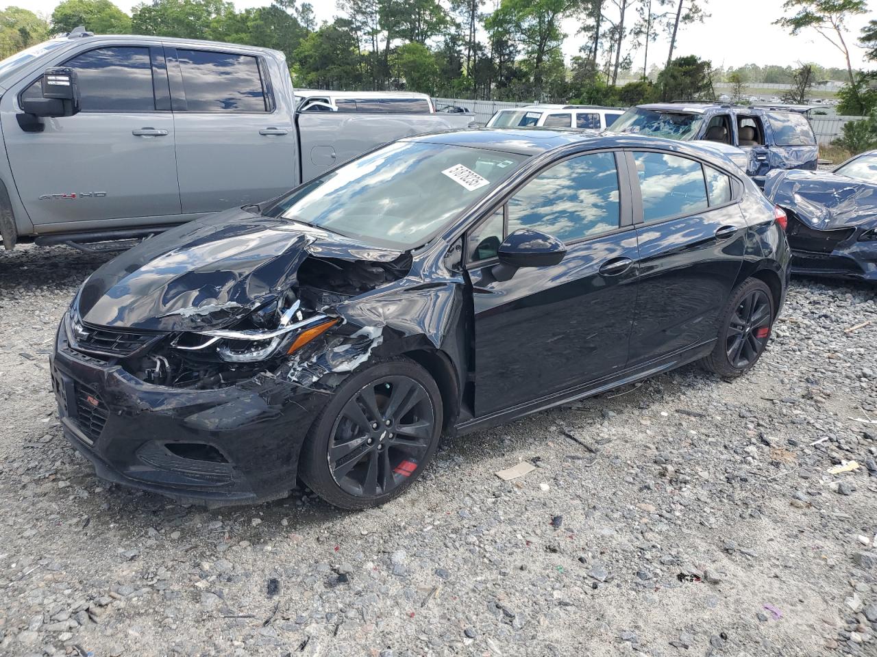 2018 Chevrolet Cruze Lt en Venta en Byron, GA - Front End