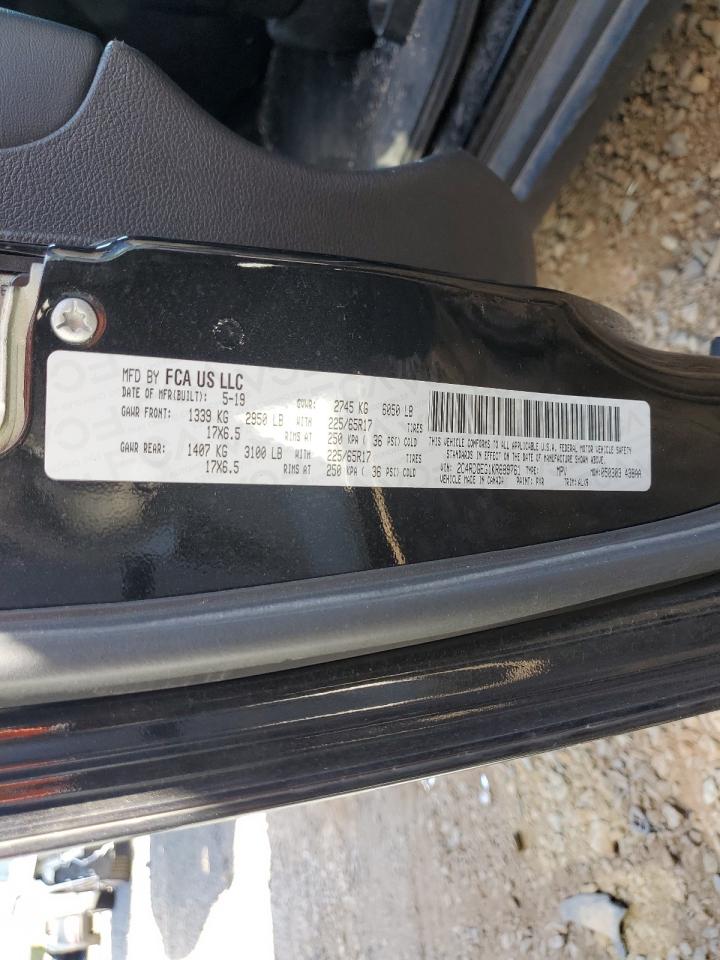 2019 Dodge Grand Caravan Gt VIN: 2C4RDGEG1KR689761 Lot: 54959065