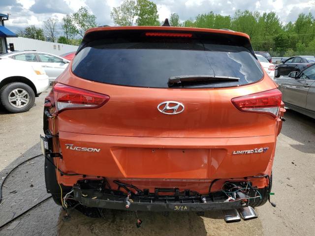  HYUNDAI TUCSON 2016 Pomarańczowy