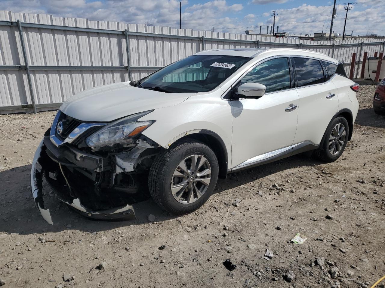 2015 Nissan Murano S en Venta en Appleton, WI - Front End