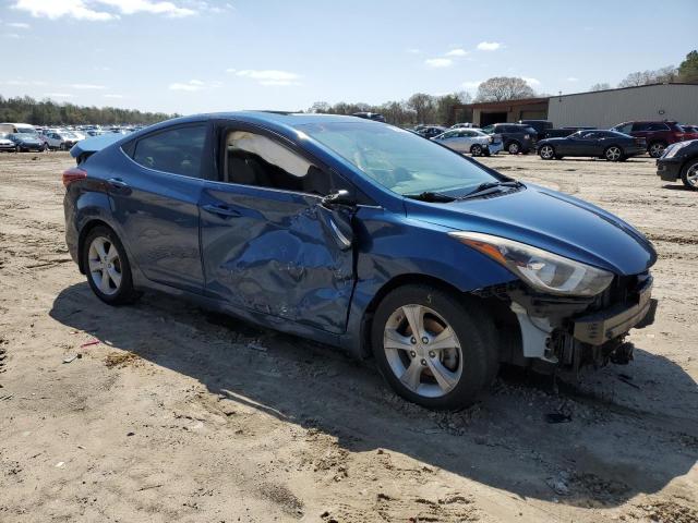  HYUNDAI ELANTRA 2016 Granatowy