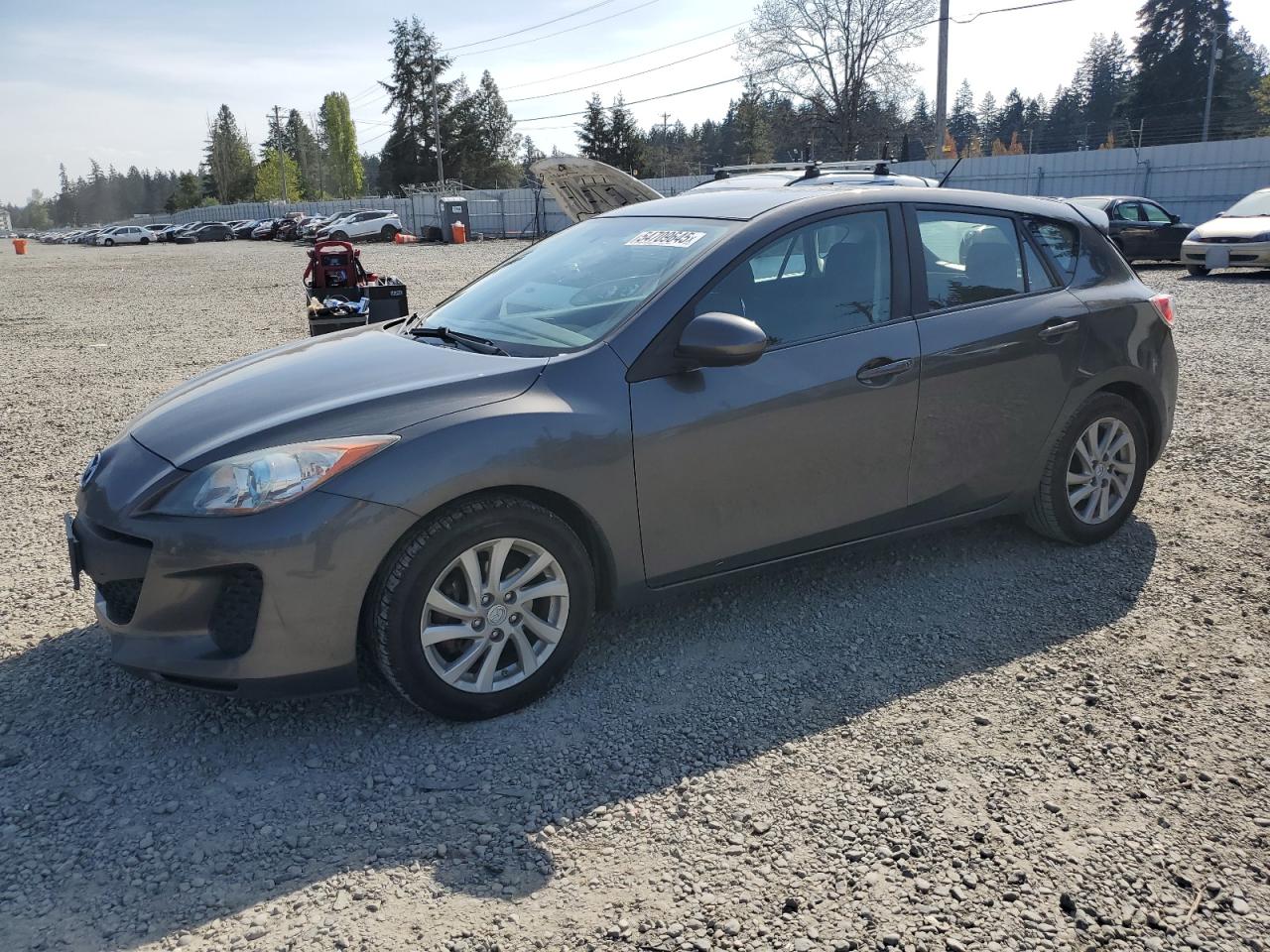 2012 Mazda 3 I იყიდება Graham-ში, WA - Rear End